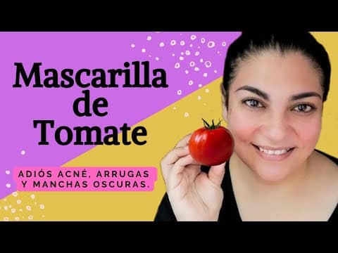 Elimina las manchas de la cara con esta sorprendente mezcla de tomate y bicarbonato