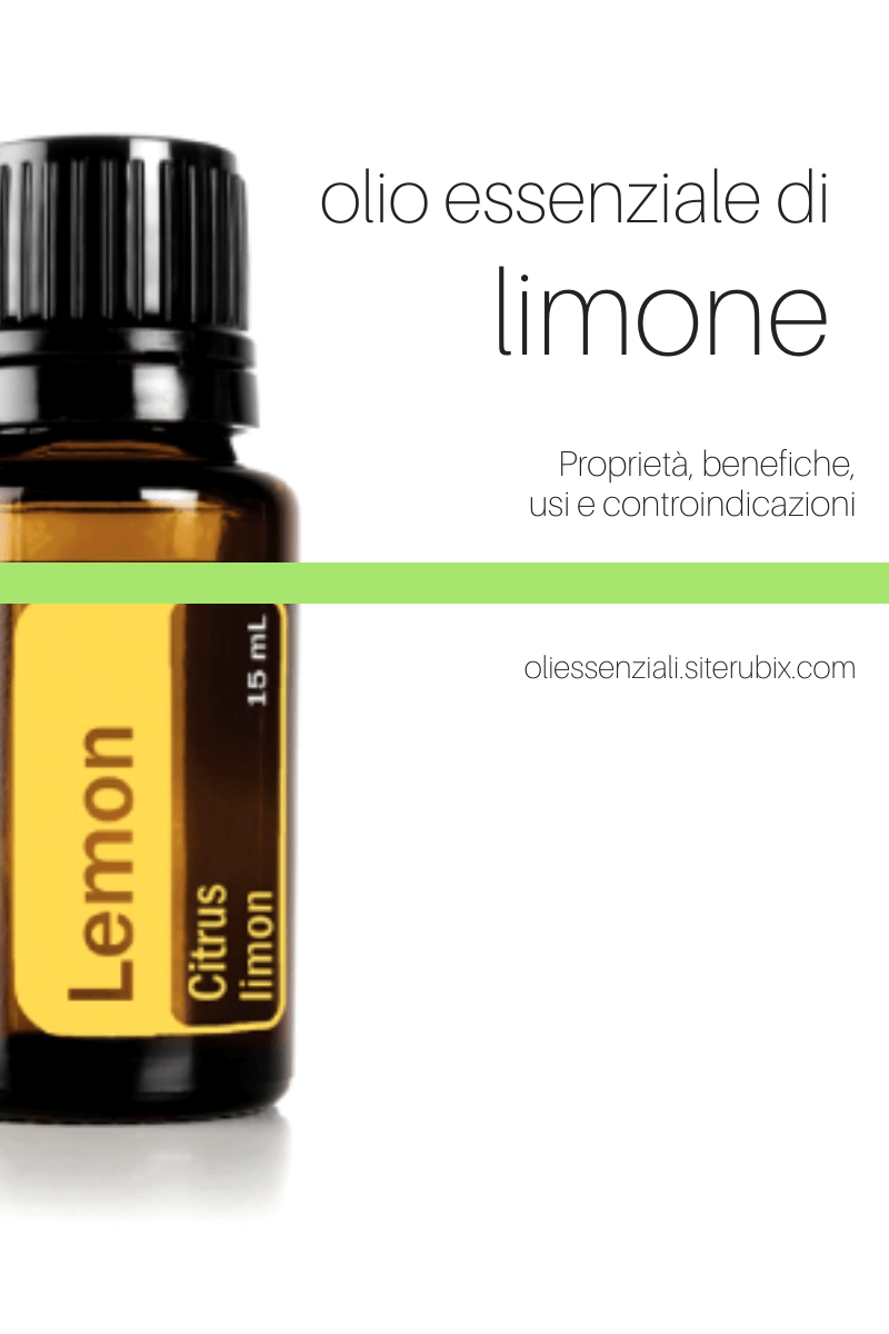 Aceite esencial de Limón – usos y propiedades beneficiosas